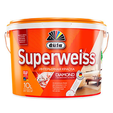 SUPERWEISS RD4 9л "Dufa" ВД краска SUPERWEISS RD4 9л "Dufa" ВД краска